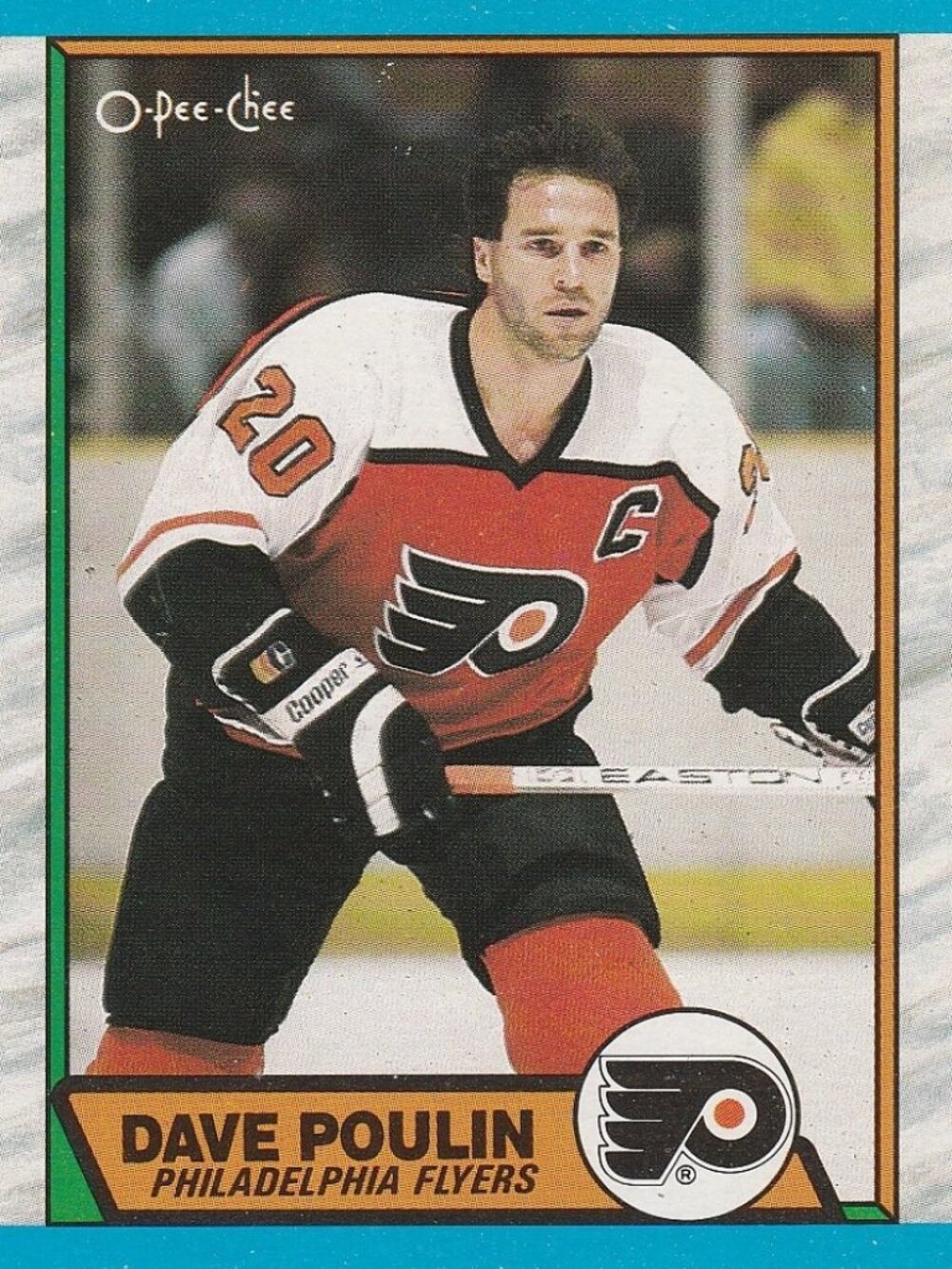 Dave Poulin - 1989 O Pee Chee Hockey Card